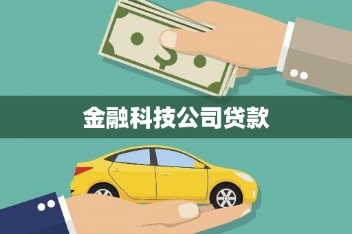 宽城金融科技公司贷款