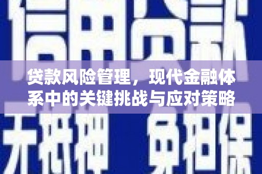宽城贷款风险管理，现代金融体系中的关键挑战与应对策略